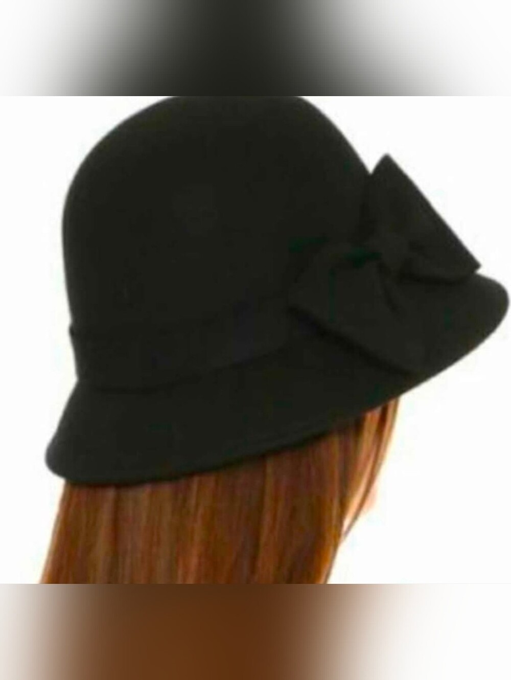 Kate Spade Wool Cloche Hat with Bow - Picture 2 of 3